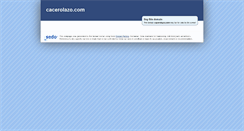 Desktop Screenshot of cacerolazo.com